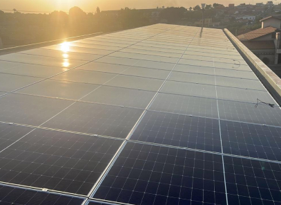 Projeto de energia solar para comércio